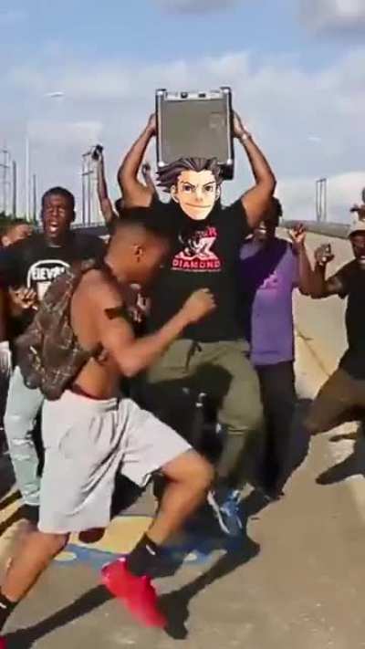 When "Pressing Pursuit ~ Cornered" starts vibing