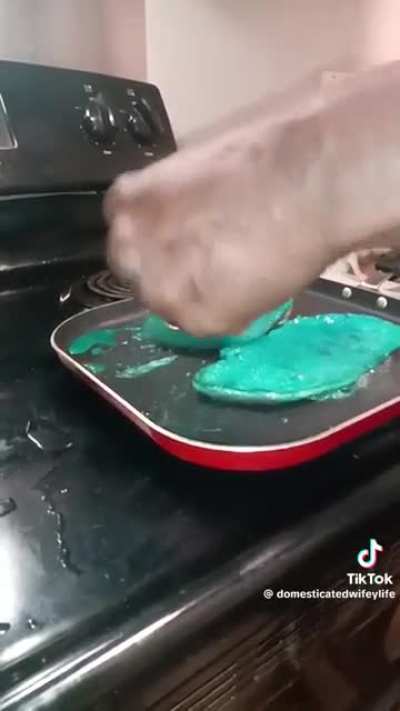 Who thought blue steak was a good idea?