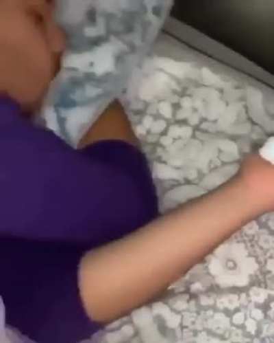 right in his mouth