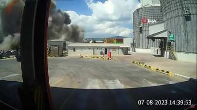 Several Injured as Blast Hits Grain Silos in Turkey