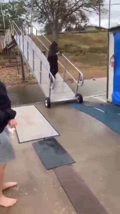 Oh, fuck, water!