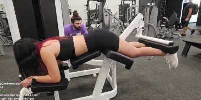 ExtraEmily leg curl workout