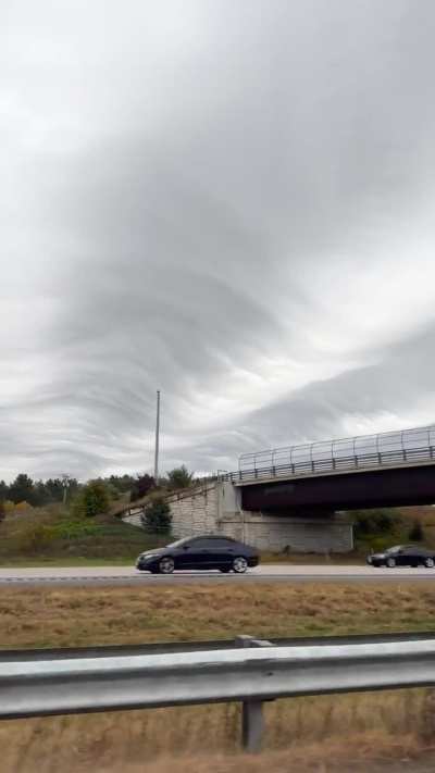 The sky in Massachusetts this afternoon