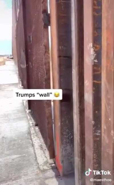 How’s that border wall going?