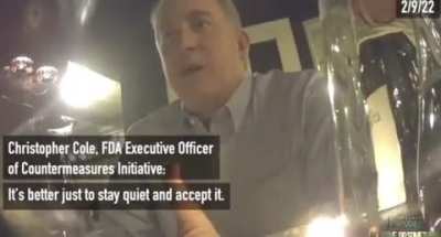"The drug companies, the food companies, the vaccine companies, they pay us hundreds of millions of dollars a year to hire and keep the reviewers to approve their products" - FDA Executive Officer of Countermeasures Initiative
