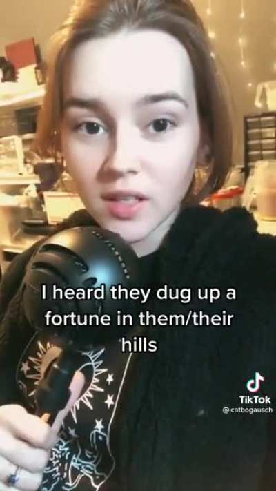 Now I'm not saying they're a gold digger...