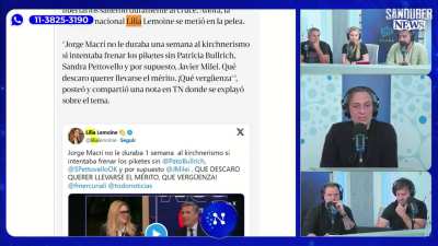 Tronco critica fuertemente a Clarin por poner una foto de Lilia Lemoine en una nota que habla de la causa contra la diputada de izquierda Vanina Biasi.
