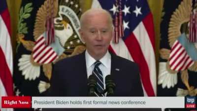 After Watching Biden&rsquo;s First Formal Press Conference I&rsquo;m Convinced We Live In A Simulation
