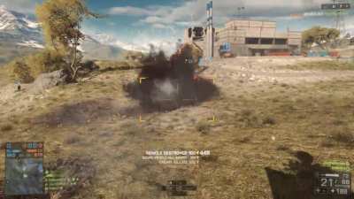 When switching to another vehicle is faster than reloading.