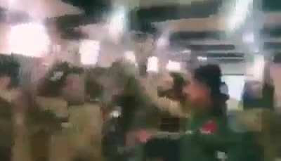 Pakistan Army personnel celebrate Pakistan victory over India in T20 World 2021 match with zeal & fervor. Pakistan Zindabad!!!