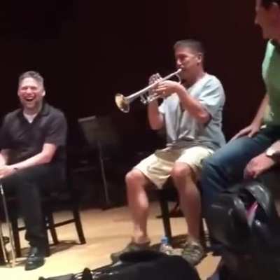 Chair &amp;amp;amp; Trumpet