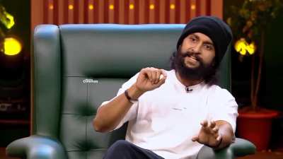 Nani anna looking like OSHO