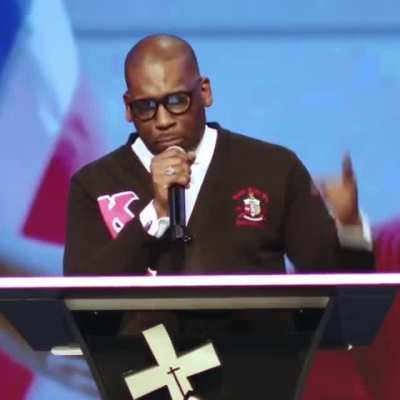 Worth reposting - GA runoff election is this Tuesday. Jamal Bryant obliterates violent lying hypocrite Herschel Walker