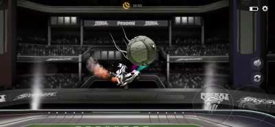 Fun little Sideswipe Easter egg , Freeplay has a timer that kicks in after 10 seconds of continuous air dribbling
