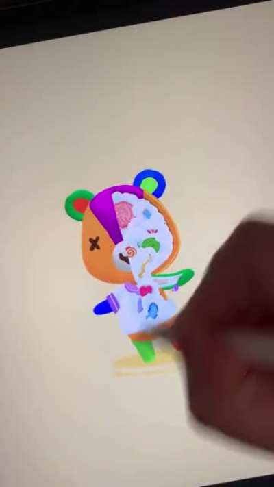 Stitches always keep extra candy with him