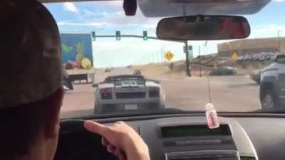First video I&rsquo;ve seen where the sports car wasn&rsquo;t the idiot