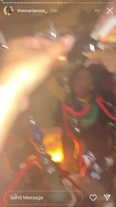Itsgabriellaaewulu themariarose_ and friends 😩(I don&rsquo;t know how to slow mo lol)