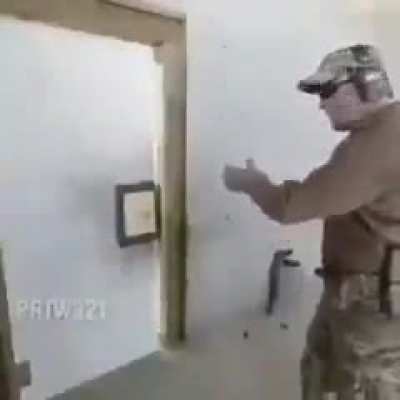 How to bounce open a moldy door