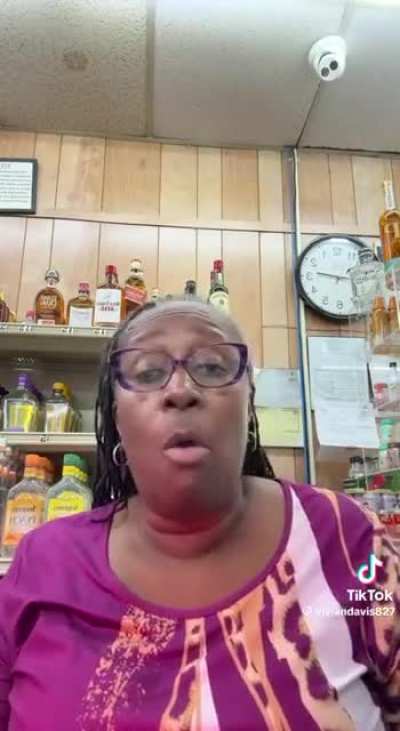 Woman speaking the truth about food stamp abuse