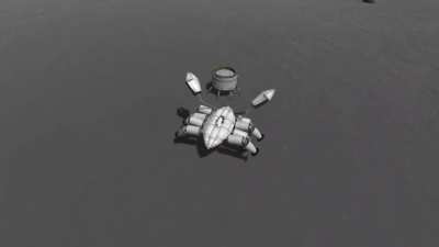 Some people have asked me for a more practical rover design. I ignored them, here's a giant Krab rover. 🦀 🦀