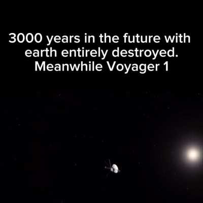 It’s really just gonna be vibing through space