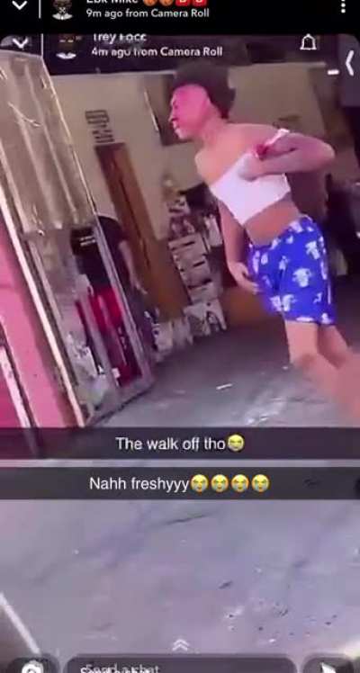 Freshy looks like he just fought in a war mans really got the GTA pedestrian treatment🤣