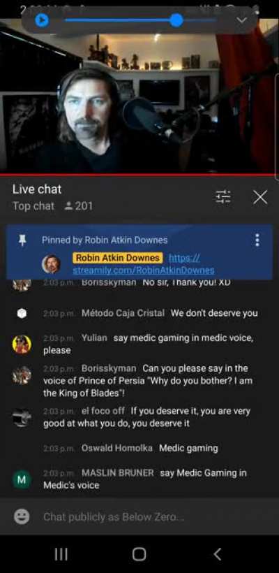 GUYS HE SAID IT GO WILD