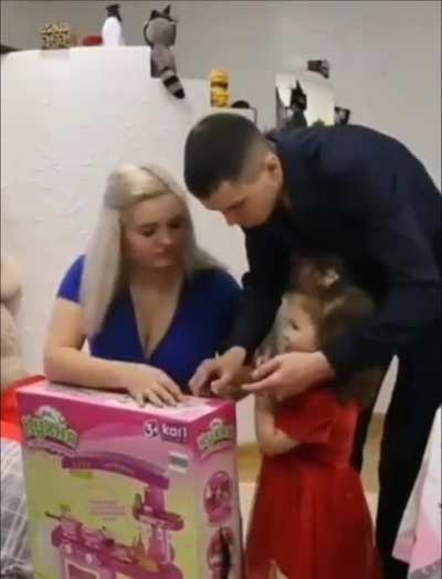 to open a gift