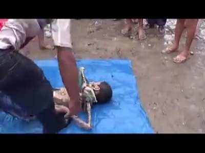 Brazilian village boy devoured by piranhas