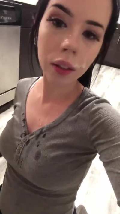 She is definitely multitasking