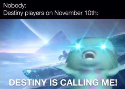 ITS OUR DESTINY TO GO BEYOND LIGHT