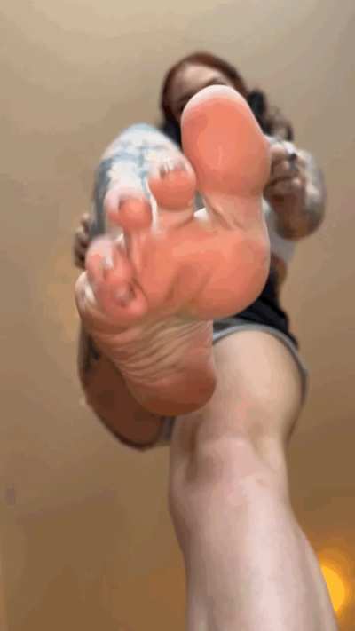 Run all you want , you can&rsquo;t escape this huge foot 