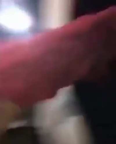 Dumbass tripped.