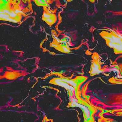 StyleGAN2-ada custom model trained on trippy images (25 kimgs / 48 hours)