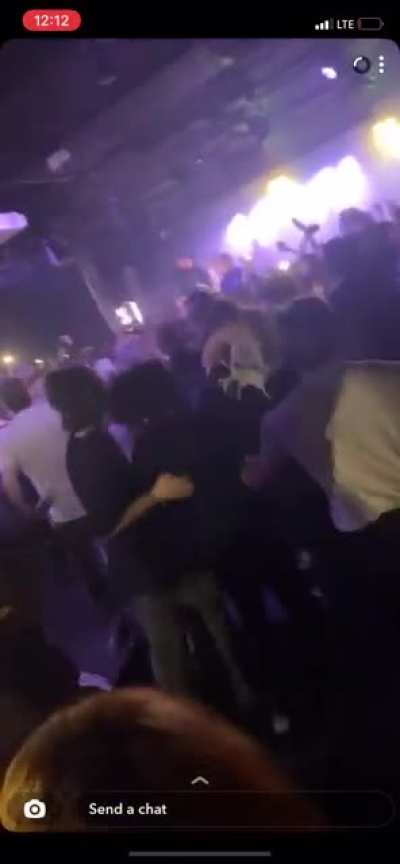 My homie recorded this but I&rsquo;m in the yellow ski mask in the pit lmao charlotte nc show