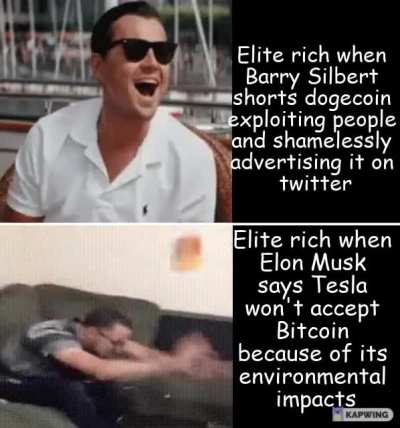 I smell Hypocrisy