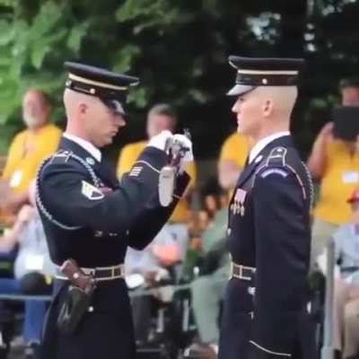 That's how you make checking a rifle a skill