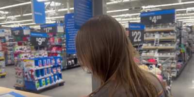 Burping into a Walmart intercom prank