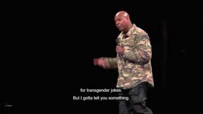Dave Chappelle says he doesn't feel guilty about doing a comedy festival in Saudi Arabia, calls Bill Maher "little smug cr-cker ass", and says "tr-nsgender jokes went over very well" over there.
