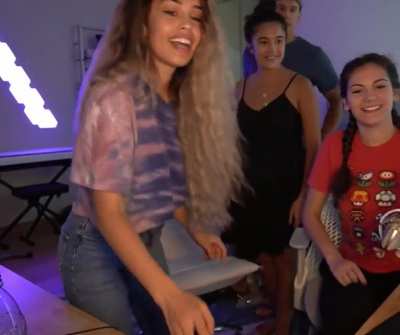 Ass in jeans