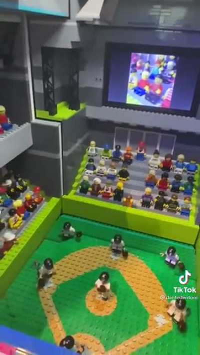 Man makes entire worlds out of Lego&rsquo;s and puts them inside a wall