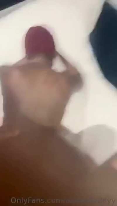 Nigerian 🇳🇬 booty getting blown out by that Indian cock peep the OF in the video 👀❤️ long videos