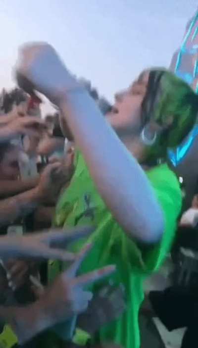 Lucky fans
