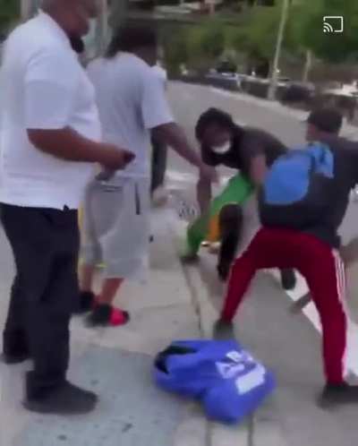 beat his ass