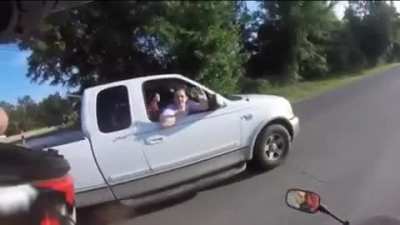 I got kids in my mothafuckin truck&hellip;.