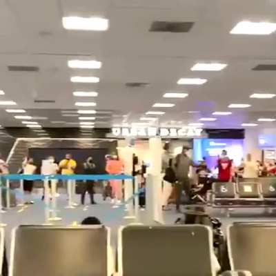 Remember when airports were a safe place ?