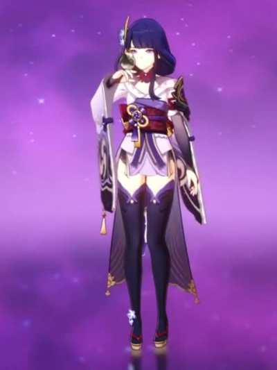 Yae Miko does a magic "trick'
