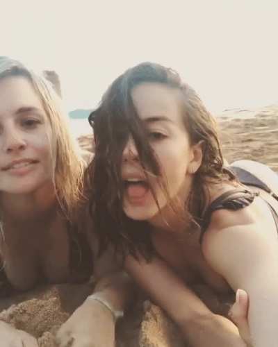 Chloe and friend from a couple years ago