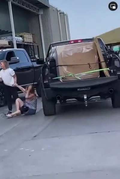 Fight at Menards in Rapid City, guy tripping on glasses is hilarious