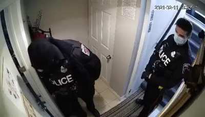 Canadian police doing a wonderful job serving the public.